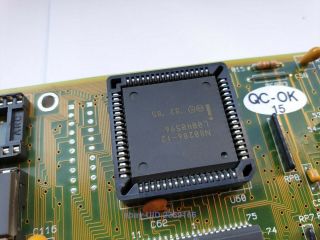VLSI 286 Motherboard,  Intel 286 12 Mhz CPU,  1 MB RAM Rare 3