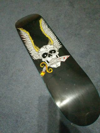 Nos 2001 Mike Mcgill Winged Skull Mcgill Skateboards Skateboard Deck Powell,  7