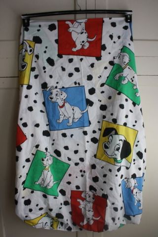 Vintage 101 Dalmations Fitted Sheet Set Twin Size