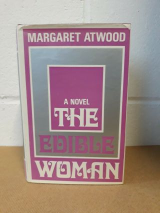 Rare 1969 Uk 1st Edition Margaret Atwood - The Edible Woman Bellman Dust Jacket