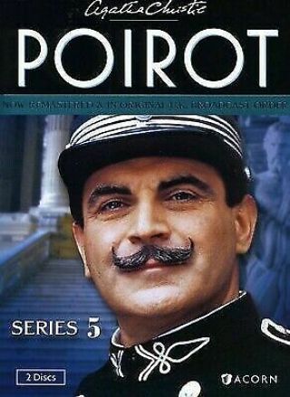 Agatha Christies Poirot: Series 5 Rare Oop Dvd 2 - Disc Set Buy 2 Get 1