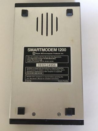 Vintage & Rare 1980s Hayes Smart Modem 1200 3