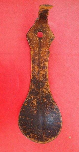 Good Small Old Oceanic Polynesian Carved Wooden Coconut Shell Spoon Ladle Png?