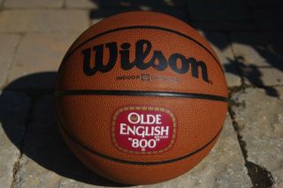 Wilson Olde English 800 Beer Game Basketball 29.  5” Indoor Outdoor Rap Rare