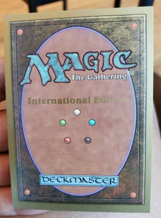 Vintage Magic,  Signed NM/MINT MTG International Edition [ICE] Tundra, 3
