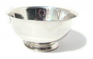 Webster Wilcox Sliver Plated Footed 8 " Fruit Décor Bowl International Silver Co