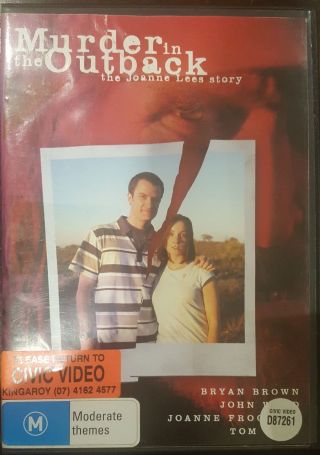 Murder In The Outback The Joanne Lees Story Rare Deleted Dvd Australian Movie