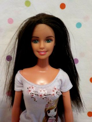 Gorgeous Vintage Teresa Barbie Doll,  Brunette,  Cute Outfit,  Shoes,  Bagexcd Mattel