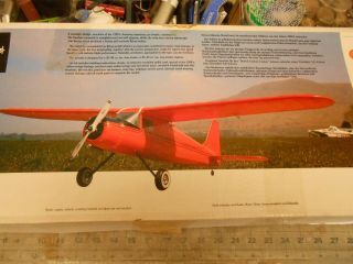 Vintage Rare Power Planes Int.  R/c Balsa Airplane Kit
