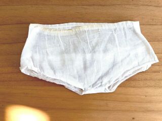 Vintage 1950’s TERRI LEE 16” Doll EYELET - LACE PANTIES with YELLOW RIBBONS 2