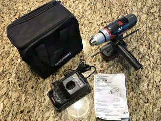 Craftsman C3 Hammer Drill (315.  Hd 2000) Includes Battery,  Charger,  And Bag.  Rare