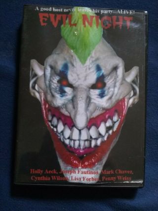 Evil Night - Rare Horror Dvd - Copyright 1995 - Horrorscope Film - Screamtime Fil