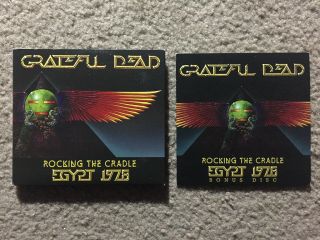 Grateful Dead Rocking The Cradle Egypt 1978 2 - Cd/1 - Dvd,  3rd Rare Bonus Cd Oop