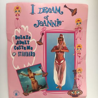 Rare 1997 Vintage " I Dream Of Jeannie " Adult Halloween Costume