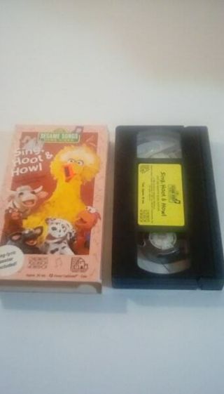 Sesame Street - Sing,  Hoot Howl (VHS,  1991) rare and htf 2