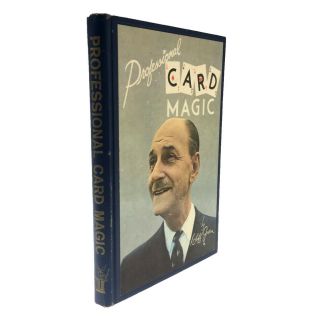 1st Edition Professional Card Magic By Cliff Green Rare Card Magic Book