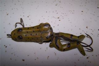 Rhodes Mechanical Frog Fishing Lure - 1890 - 1910