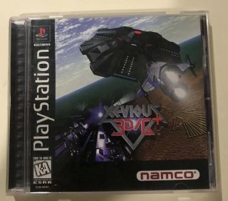 Xevious 3d/g,  (sony Playstation 1,  1995) Ps1 - Rare & Complete