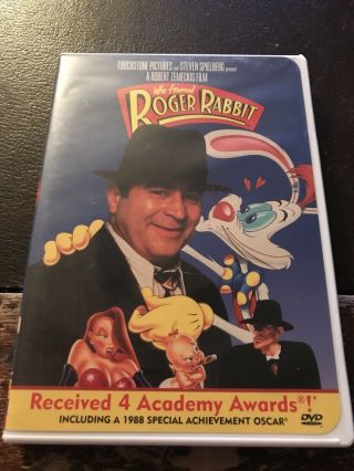 Dvd - Who Framed Roger Rabbit (1999,  Widescreen) W/ Chapter Insert Rare & Oop