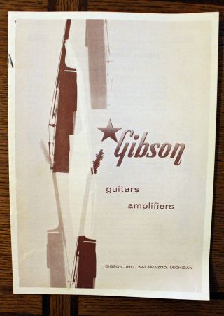 Rare Gibson Guitars And Amplifiers Price List - Reprint Of 1957 Price List