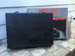 Atari 2600 Black Hardshell Console Carrying Case Extremely Rare Htf