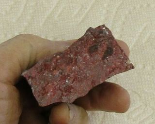 Mineral Specimen Of Cinnabar From The Almaden Mine,  Cuidad Real,  Spain