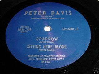 Peter Davis - Sparrow / Mary Anne Rare 7 " Seattle Rock