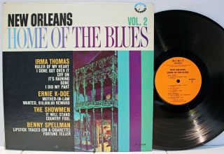 Rare Soul Lp - V/a - Orleans Home Of The Blues Vol.  2 - Minit Lp - 0004