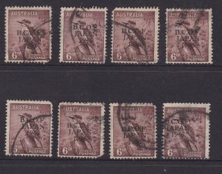 Australia Rare 1946 (bcof) 6d Kookaburra X8 Postaly (gl40)
