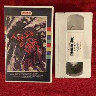 Truth or Dare VHS Sub Rosa Tim Ritter SOV slasher Cult Film MEGA RARE OOP 3