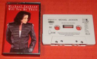 Michael Jackson - Rare Uk Cassette Tape Single - Will You Be There