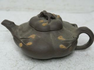 Fine Quality Chinese Yixing Teapot With Character Marks & Seal Mark Very Rare