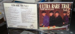 The Beatles.  " Ultra Rare Trax Vol.  1 " Cd Luxembourg 1988.  Nm Cond.
