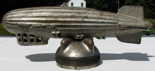 Very Rare Early Ford Model T Graf Zeppelin Radiator Cap Mascot Large Size F822