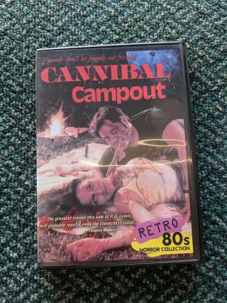 Cannibal Campout (dvd,  2007) Rare Horror Camp Motion Pictures Gore Out Of Print