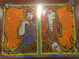 Widespread Panic Very Rare Sparkle Poster 2016 Uncut Athens Ga S/n