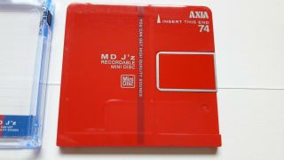 Axia Md Jz 74 Minidisc,  Made In Japan,  Very Rare