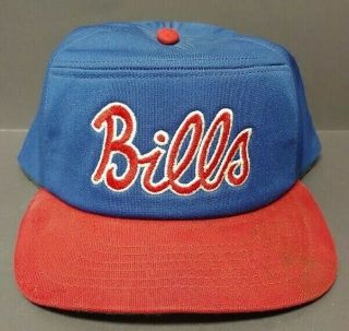 Rare Vintage Nfl Football Buffalo Bills Snapback Snap Back Hat Cap 1970 / 1980
