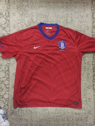 South Korea 2010 Football Top Shirt Jersey Adult Xxl Rare Vintage World Cup