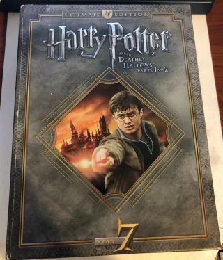 Harry Potter And The Deathly Hallows 1 And 2 Ultimate Edition Box Set Rare & Oop
