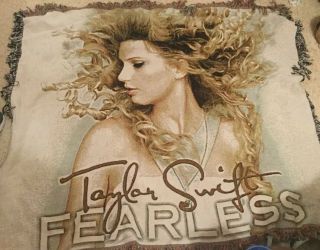 Taylor Swift Rare Fearless Blanket -