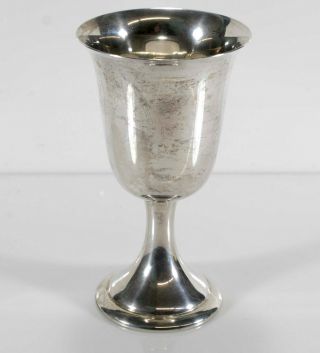 Alvin Sterling Silver Cordial " Goblet Cup " S250