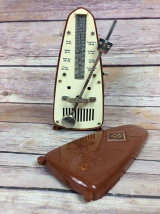 Vintage Wittner Taktell Metronome Made In Germany