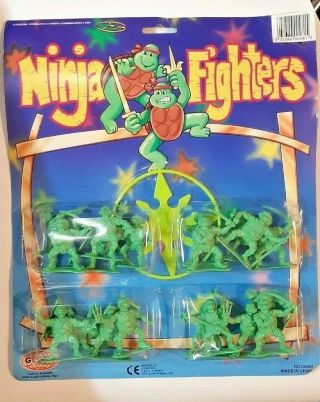 Vintage Teenage Mutant Ninja Turtles Moc Tmnt Very Rare Bootleg Complete
