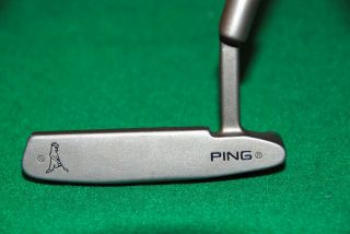 Rare Vintage Ping Anser 2 Stainless Steel 34” Putter Black Dot