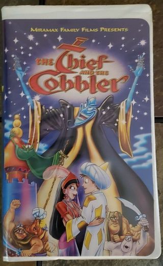 The Thief And The Cobbler (vhs,  1997) Richard Williams Rare