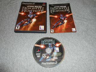 Playstation 2 Game - Ps2 - Star Wars - Bounty Hunter - Complete - Rare