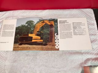RARE 1975 JOHN DEERE CONSTRUCTION DEALER ADVERTISING SALES BROCHURE 3