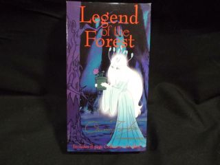 Vhs Rare Video Tape Legend Of The Forest Osamu Tezuka Anime