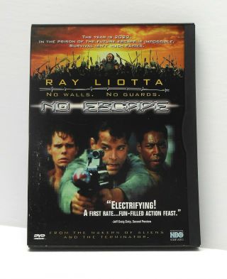 No Escape 1998 Ws Dvd Rare Oop Us Region 1 Vg Fast Ray Liotta B
